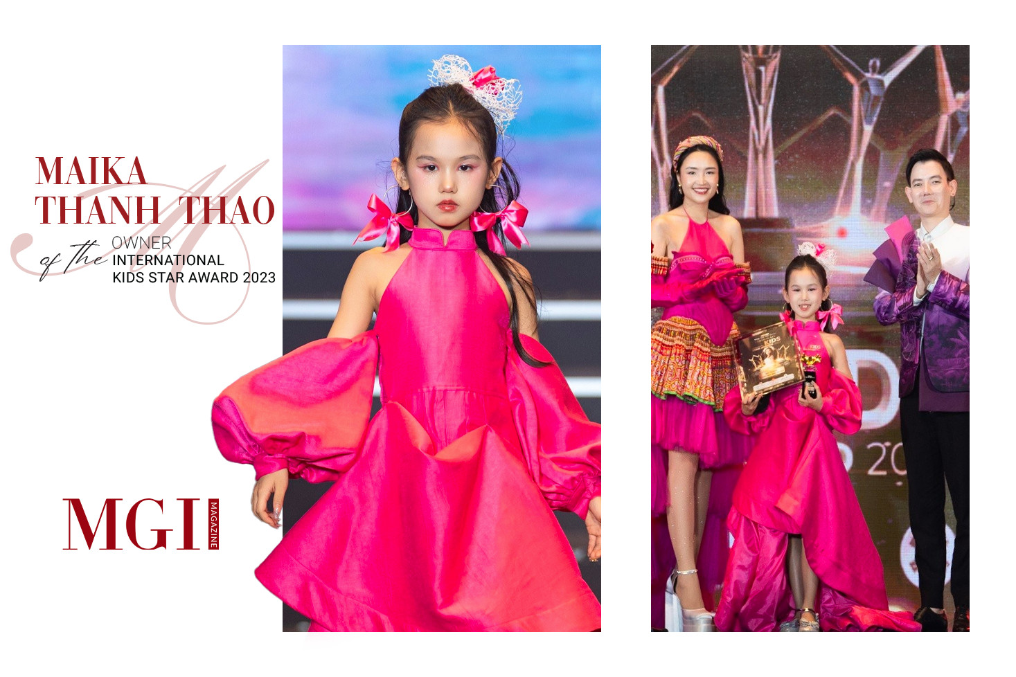 Maika Thanh Thao - Owner of the International Kids Star Award 2023